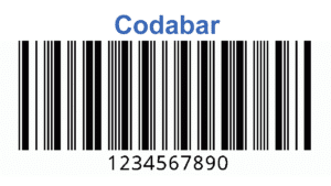 Exemplo Codabar